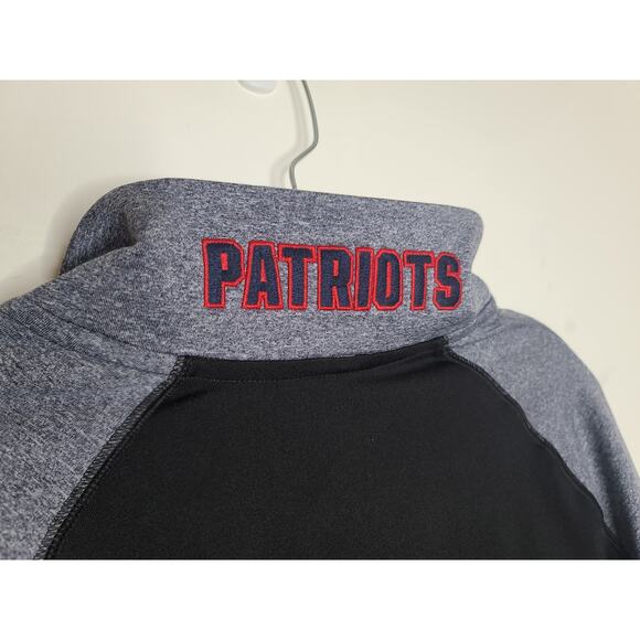 Victoria's Secret Pink NFL New England Patriots 1/4 zip pullover jacket - large - Picture 7 of 7